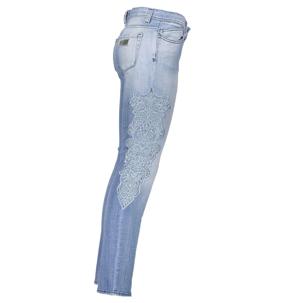 Just Cavalli Blue Skinny Jeans for Women detail view
