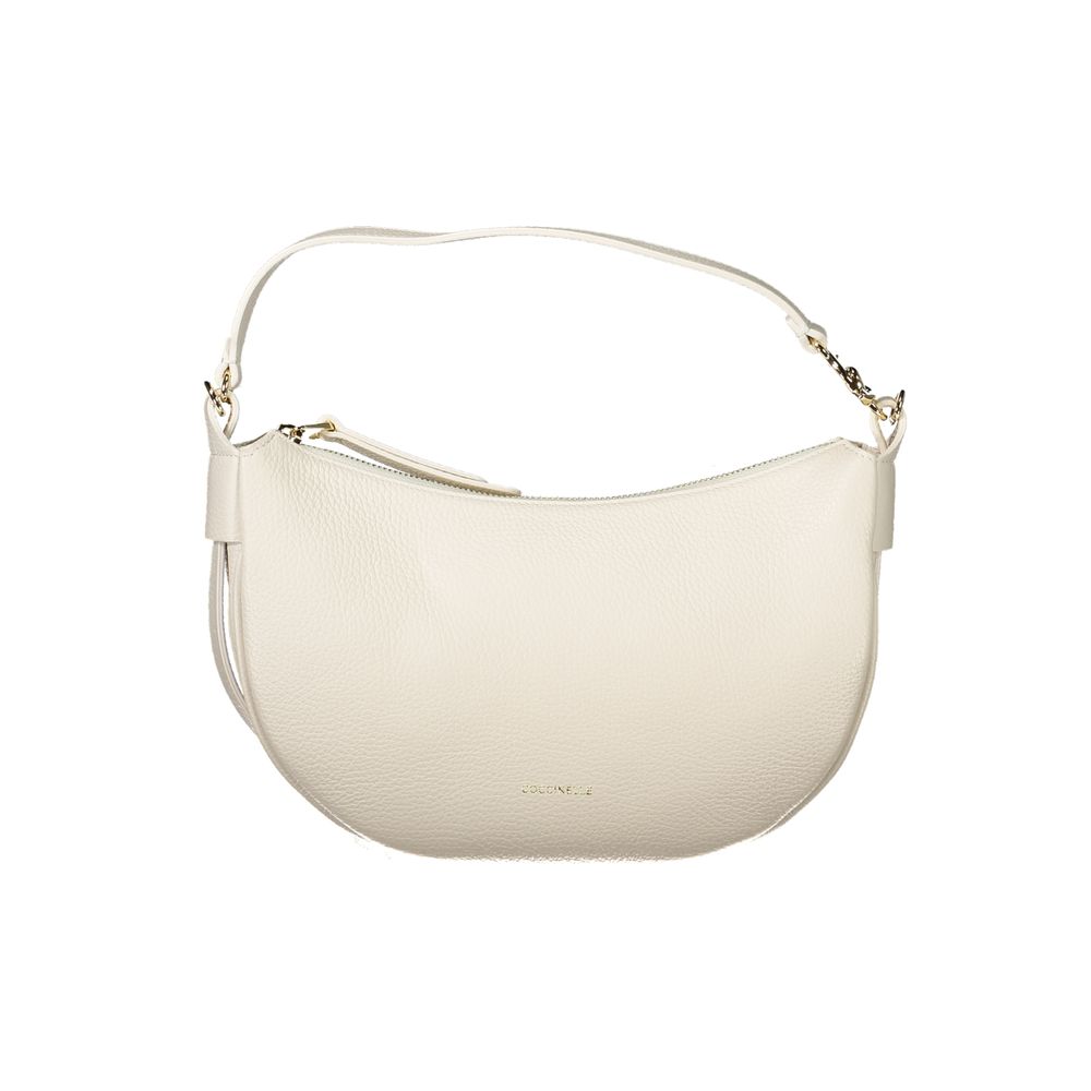 Coccinelle Bianco Leather Women Handbag
