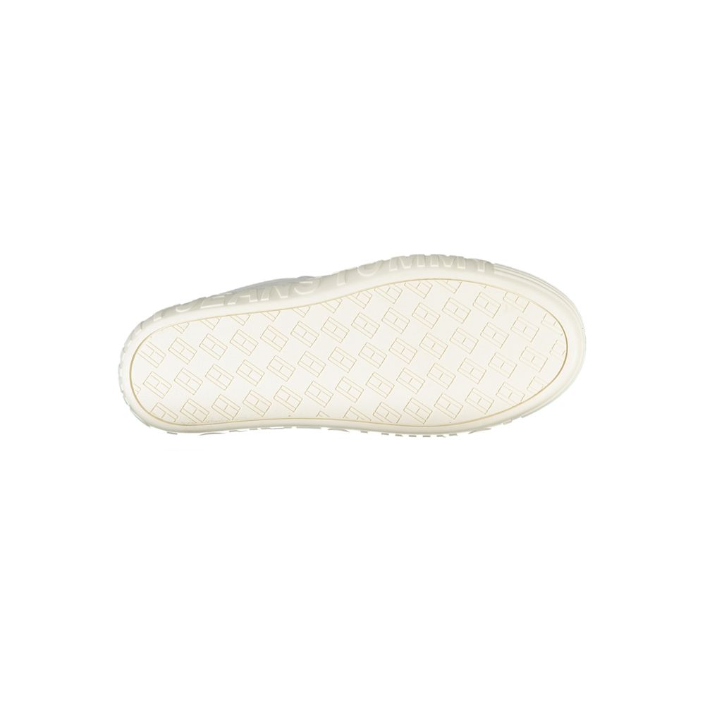 Tommy Hilfiger White Athletic Sneakers for Women detail view