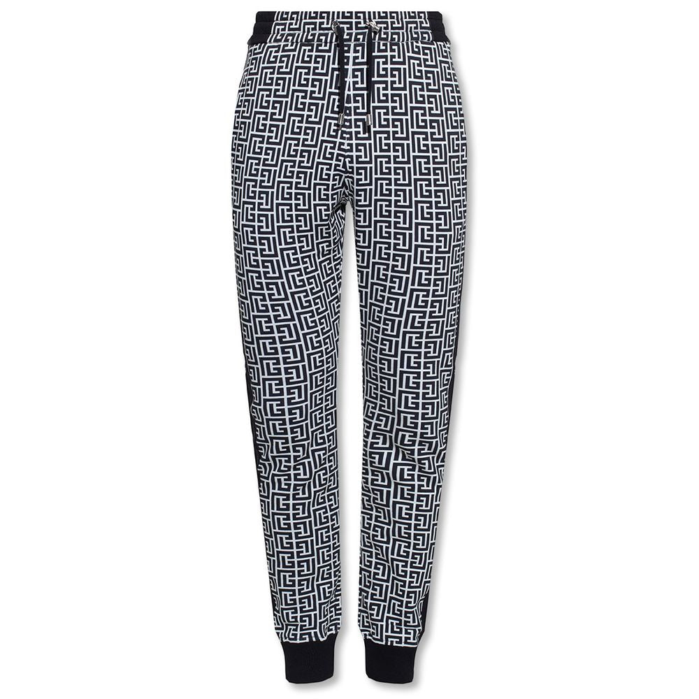 Balmain – Schwarze Jeans und Hose aus Baumwolle