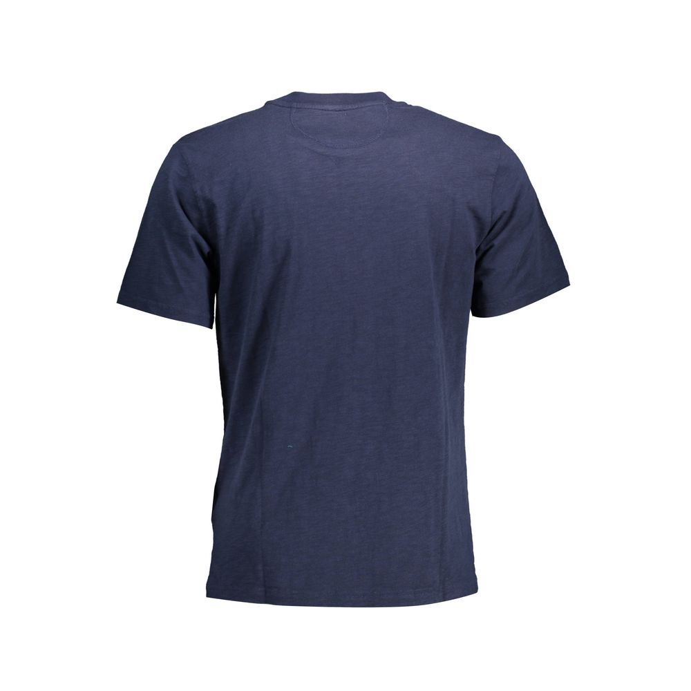 T-shirt La Martina bleu en coton pour homme