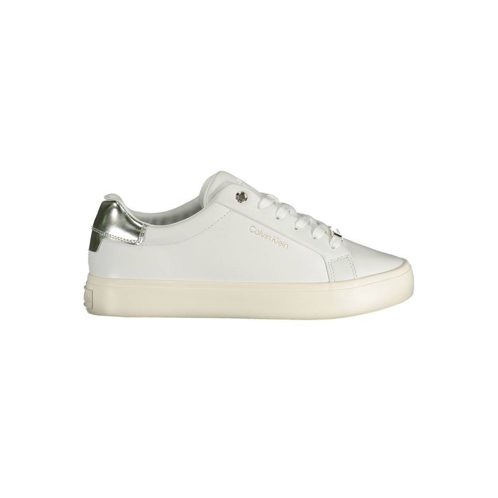 Calvin Klein White Athletic Sneakers for Women