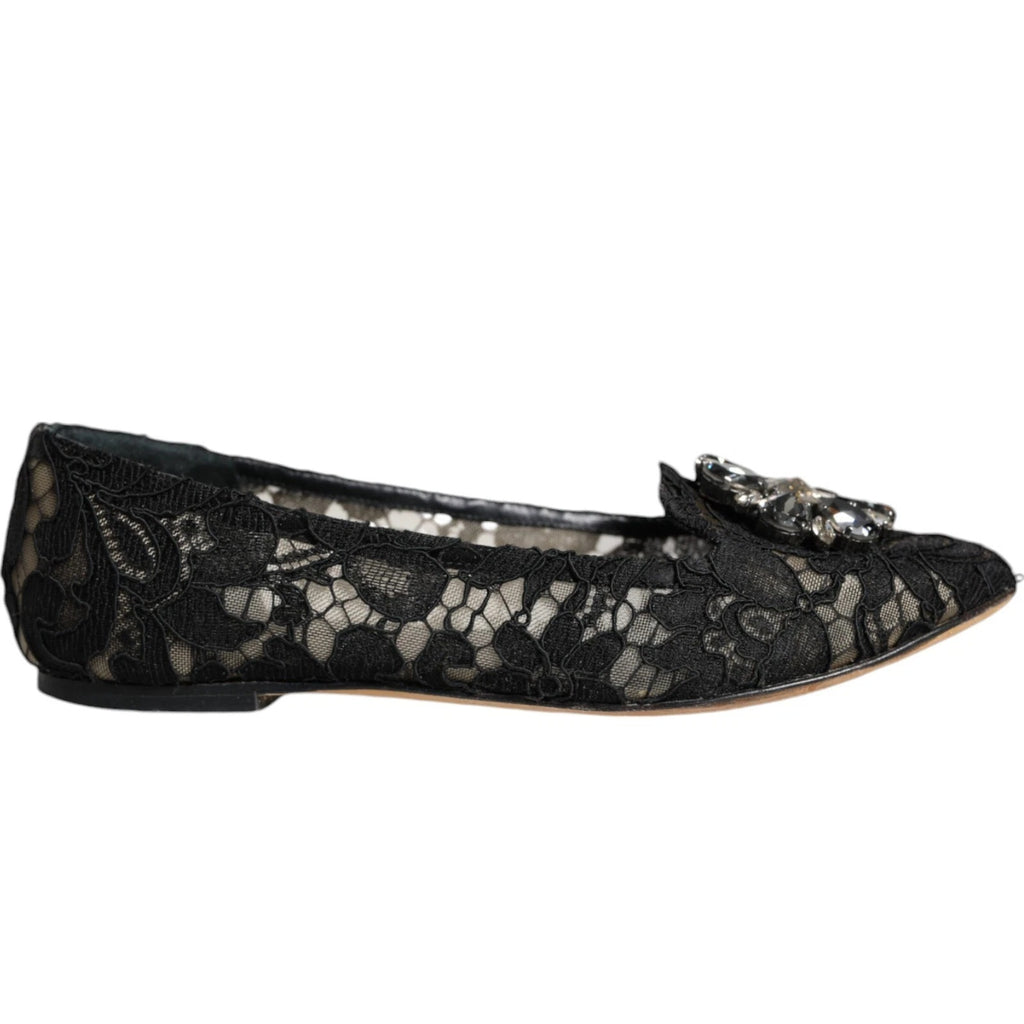 Dolce & Gabbana Black Ballet Flats for Women alternate view