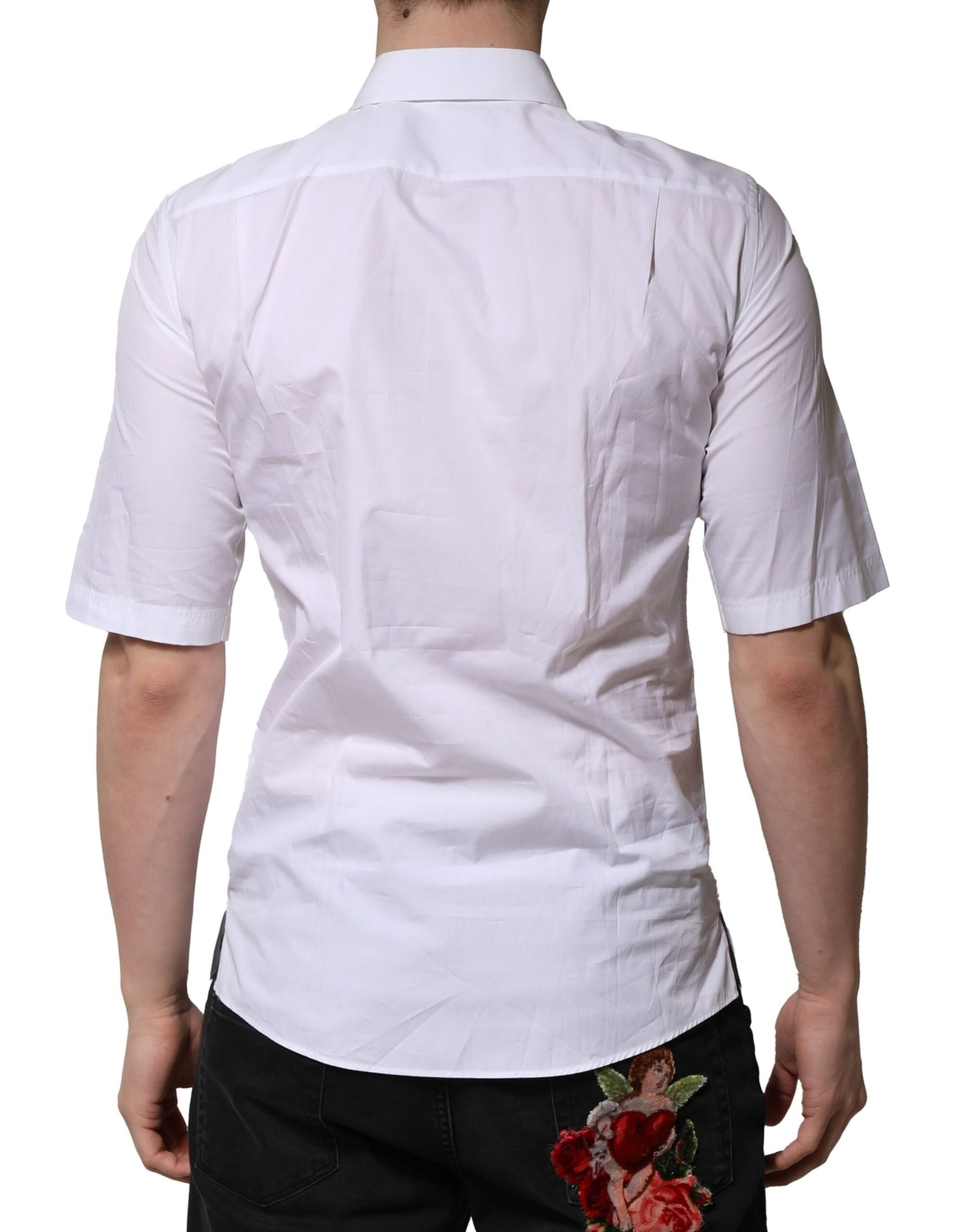 Dolce & Gabbana White Shortsleeve for Men side view
