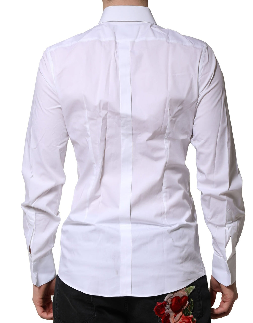 Dolce & Gabbana White Dress Shirt for Men side view