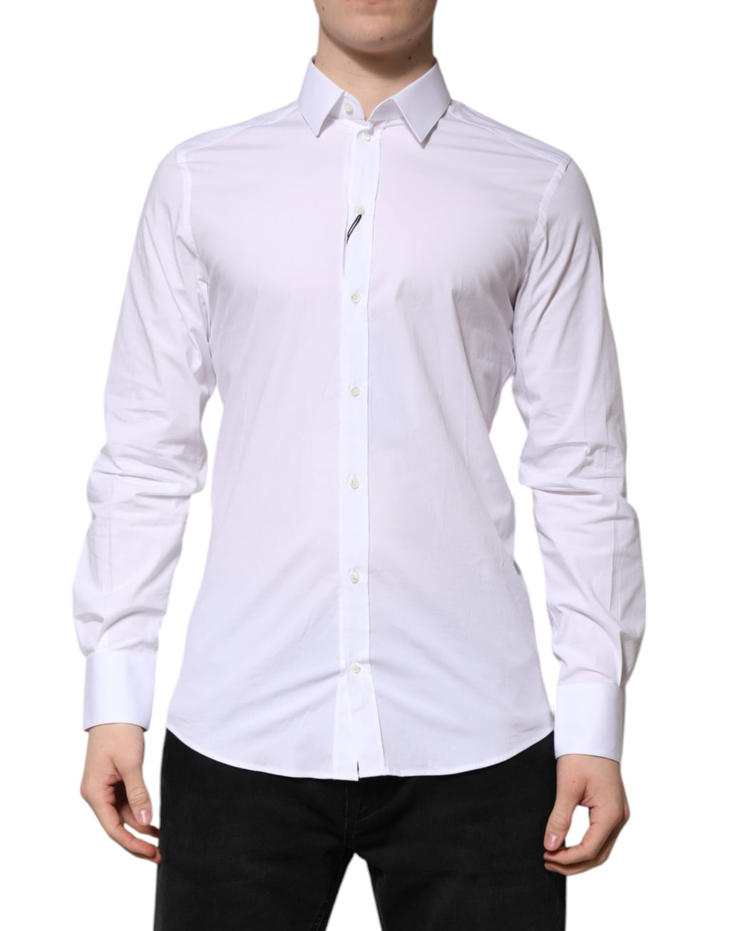 Dolce & Gabbana White Dress Shirt for Men