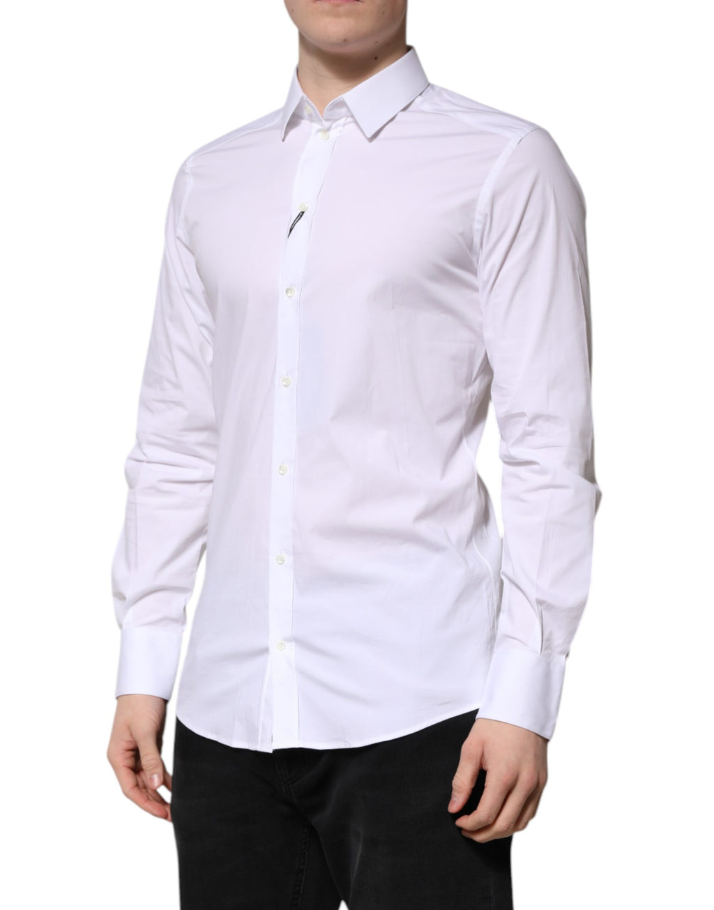 Dolce & Gabbana White Dress Shirt for Men detail view