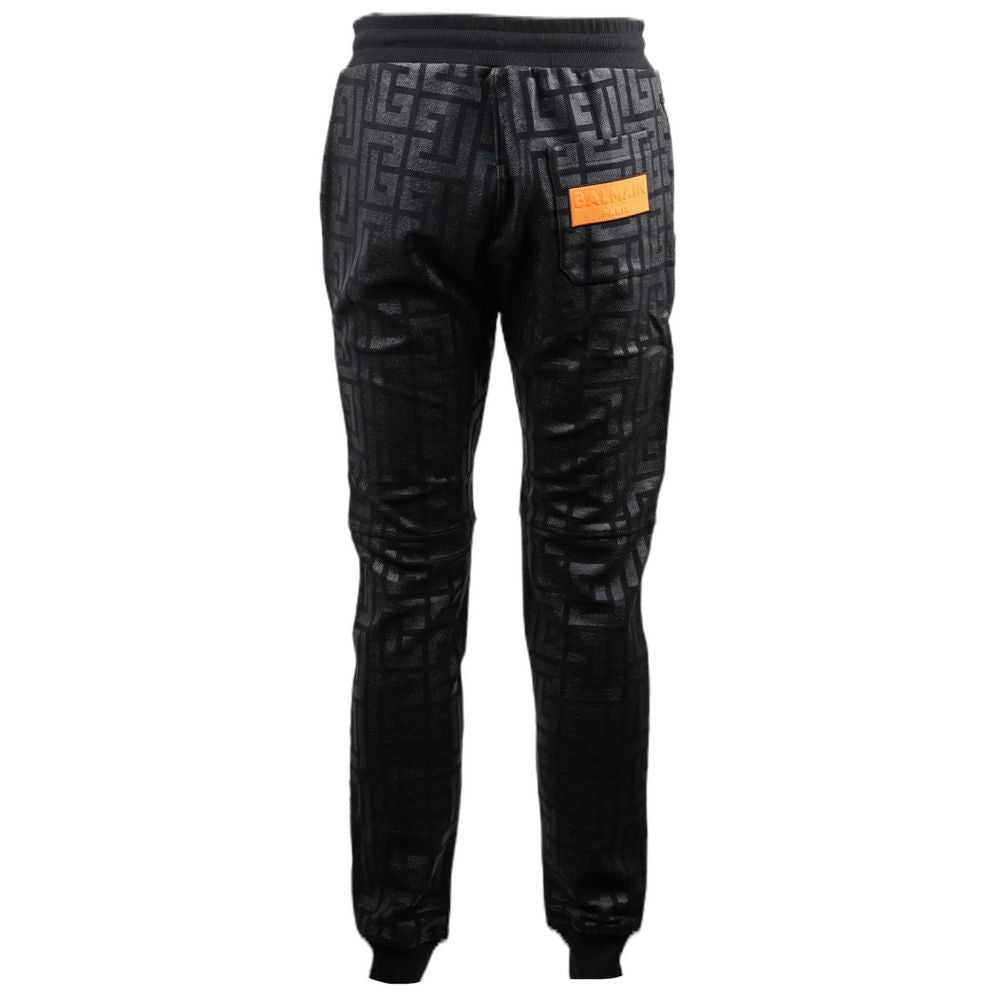 Balmain – Schwarze Jeans und Hose aus Baumwolle