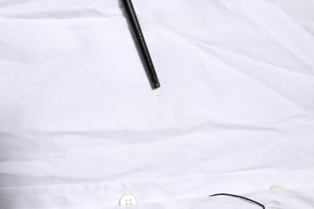 Chemise Habillée Manches Longues Dolce & Gabbana GOLD en Coton Blanc