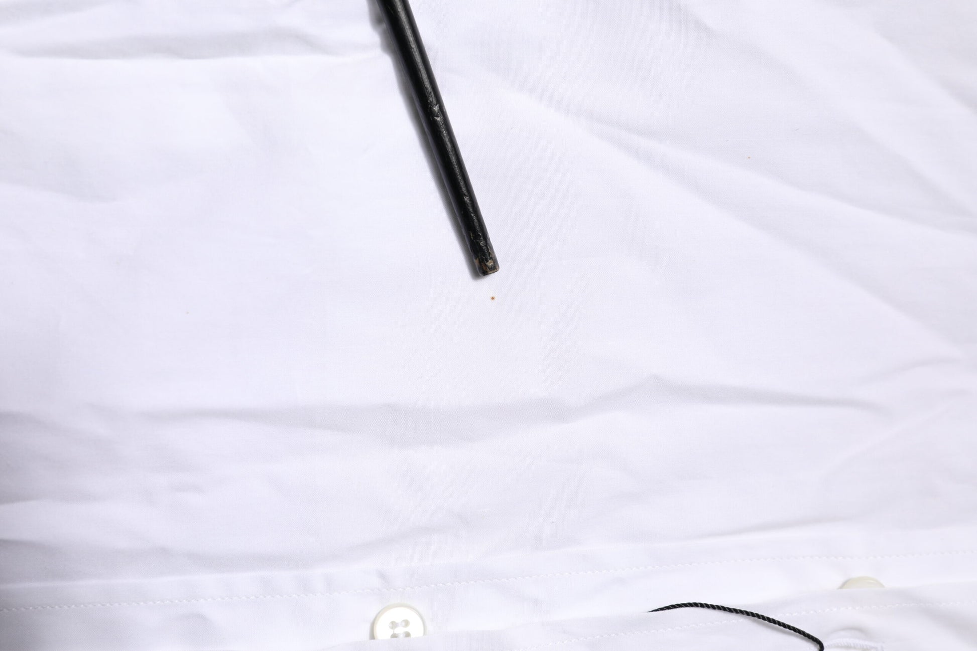 Chemise Habillée Manches Longues Dolce & Gabbana GOLD en Coton Blanc