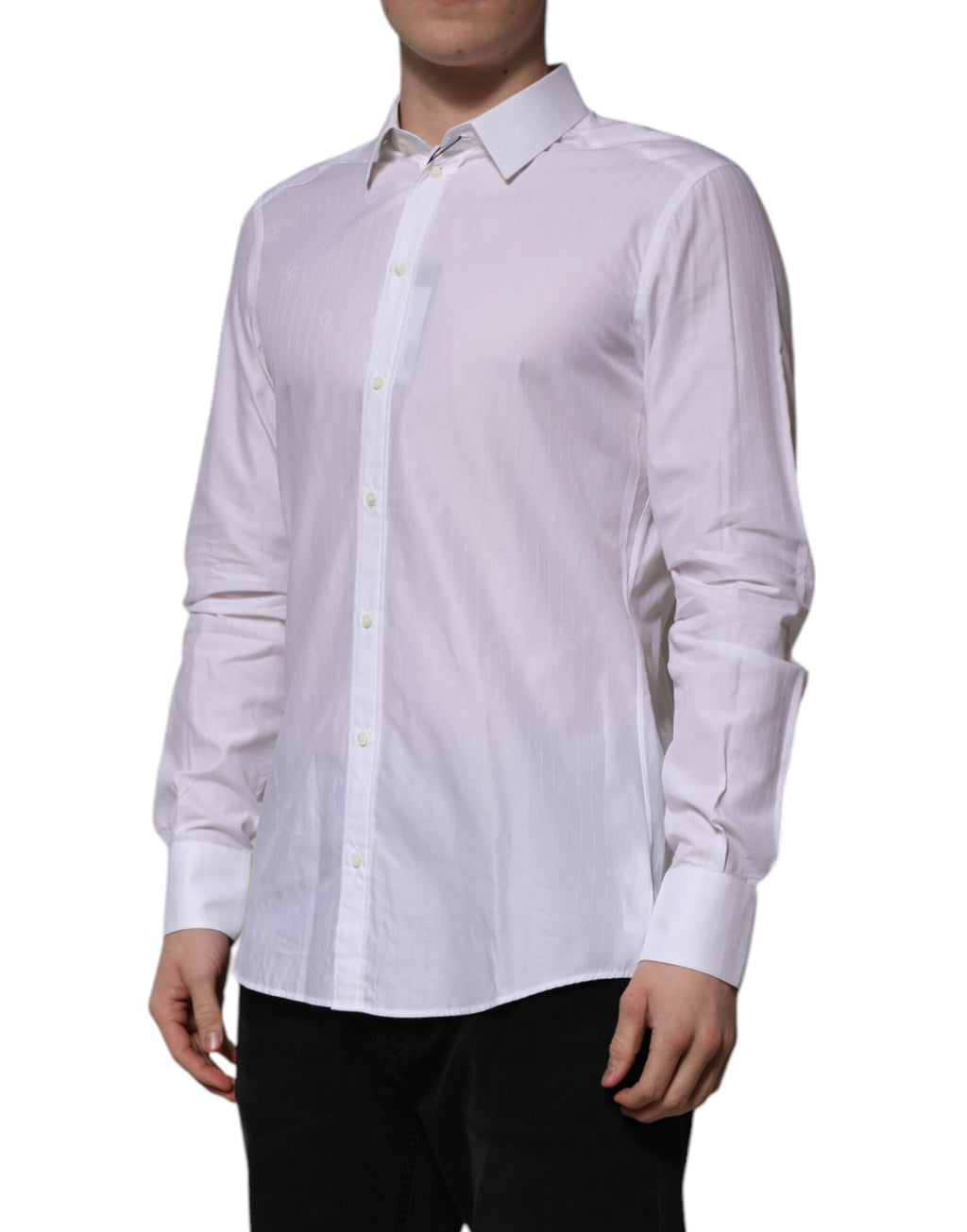 Dolce & Gabbana White Dress Shirt for Men detail view