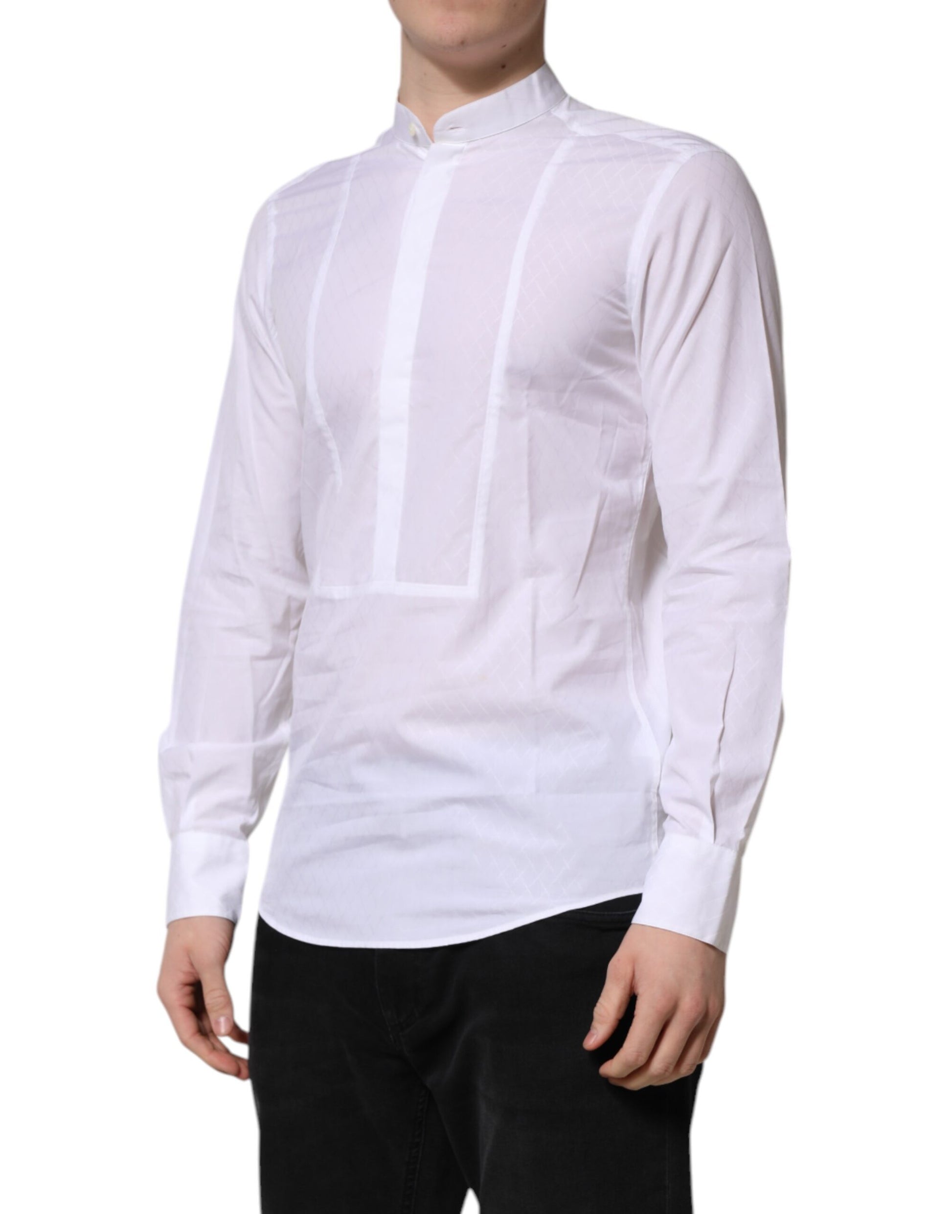 Dolce & Gabbana White Dress Shirt for Men detail view
