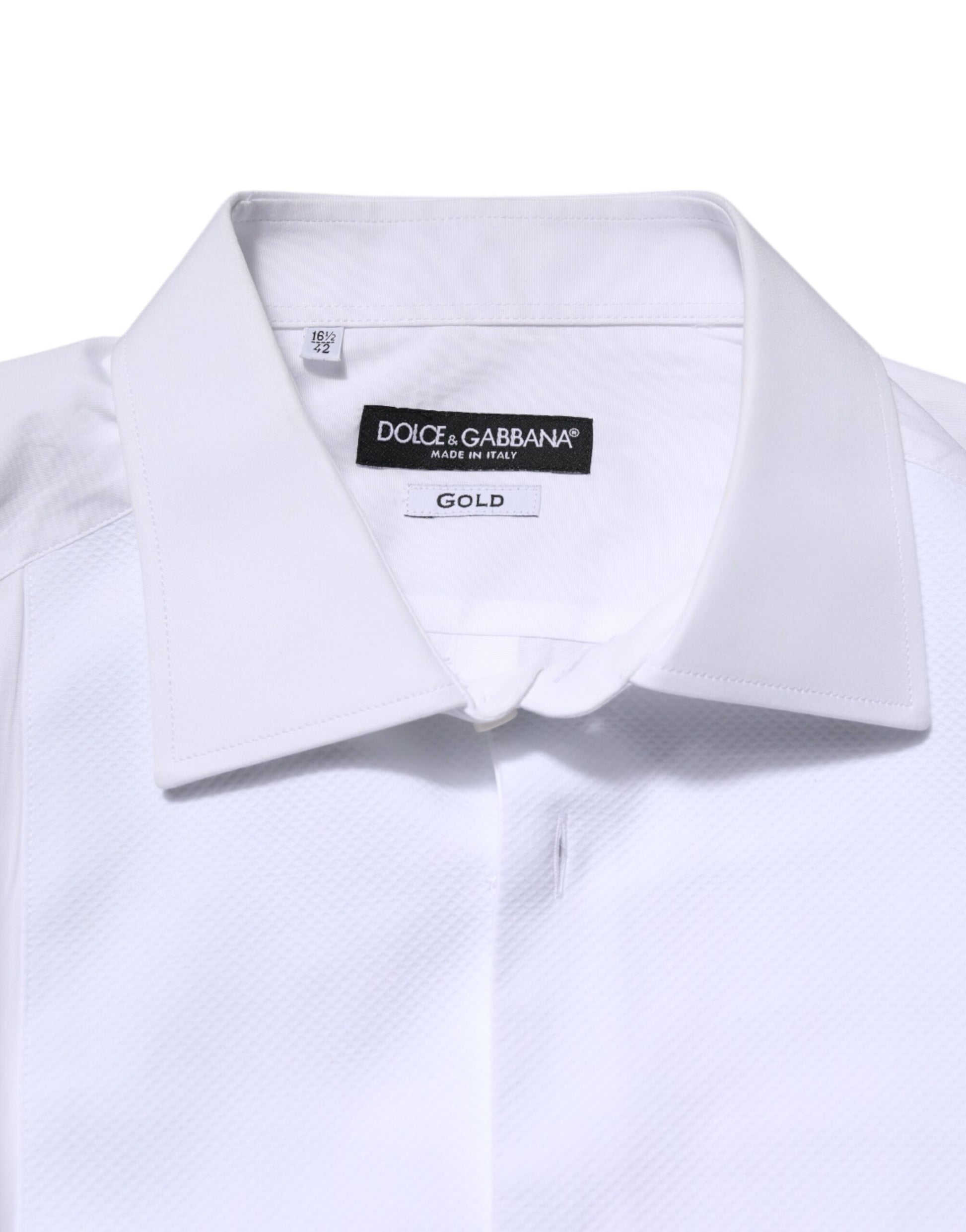 Dolce & Gabbana White Dress Shirt for Men additional view