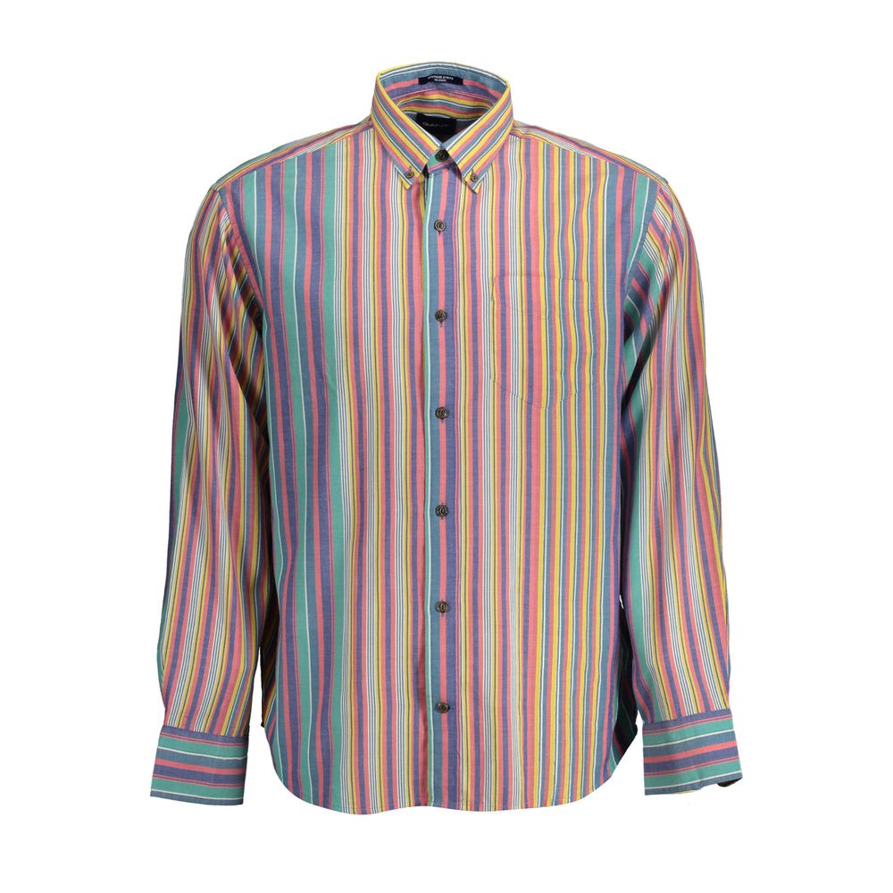 Chemise en coton Gant Azzurro pour homme