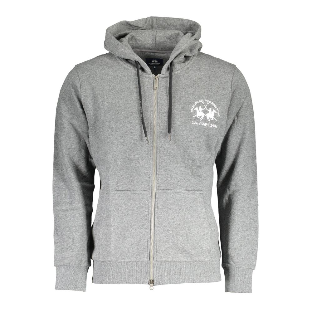 La Martina Grey Sweatshirt for Men