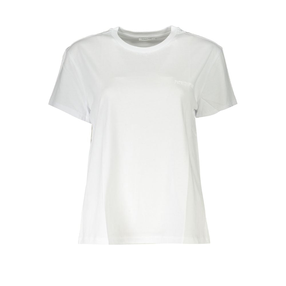 Patrizia Pepe White T-Shirt for Women