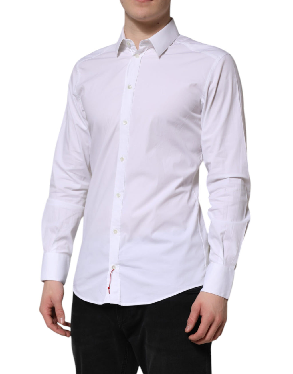Dolce & Gabbana White Dress Shirt for Men detail view
