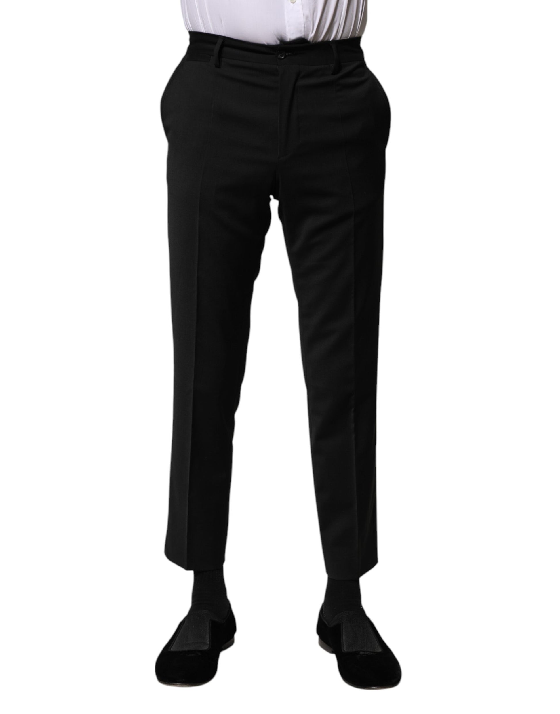 Dolce & Gabbana Black Dress Pants for Men