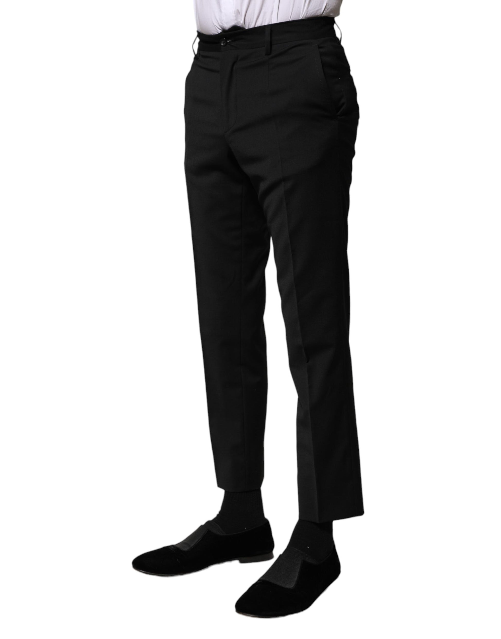 Dolce & Gabbana Black Dress Pants for Men detail view