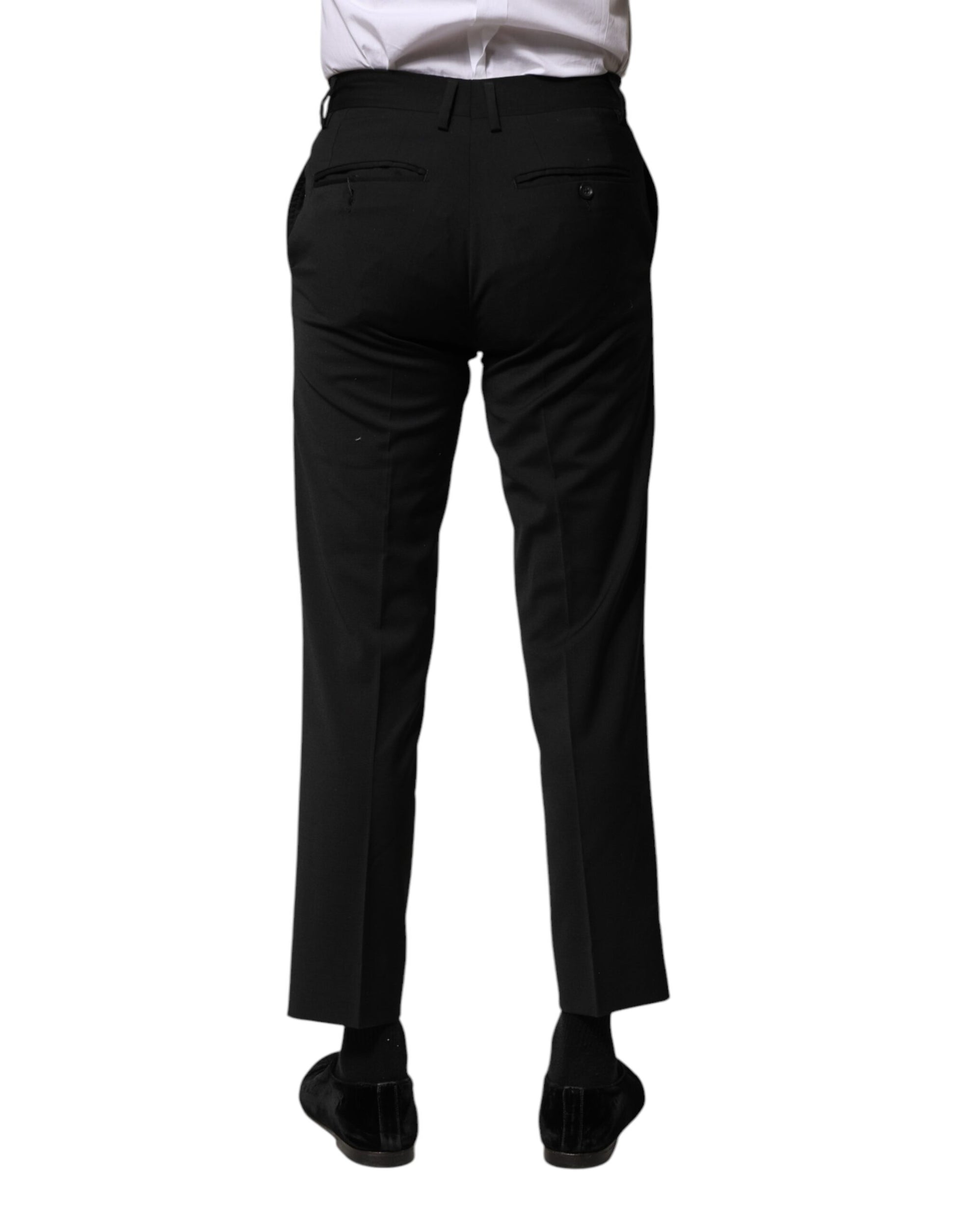 Dolce & Gabbana Black Dress Pants for Men side view