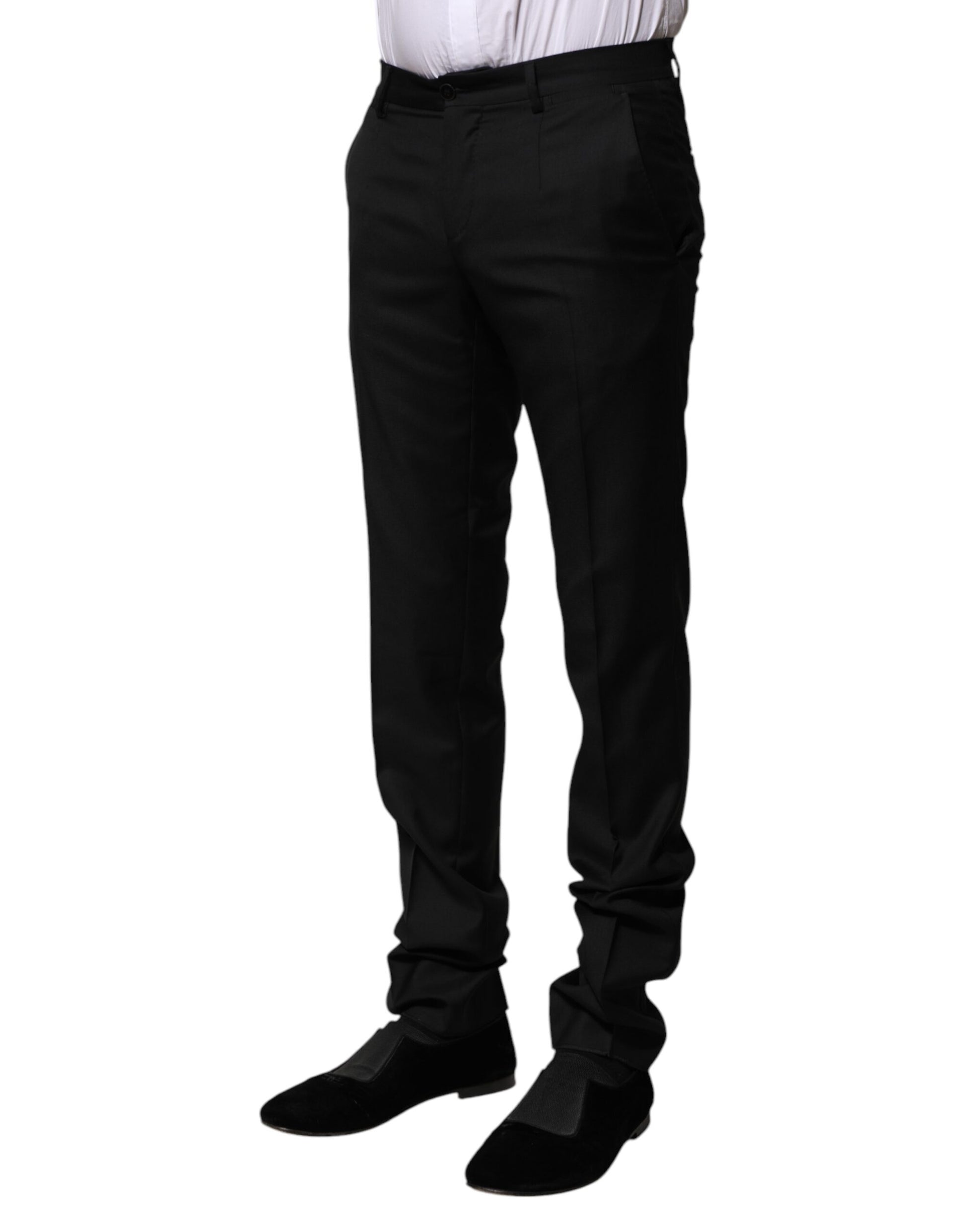 Dolce & Gabbana Black Dress Pants for Men detail view