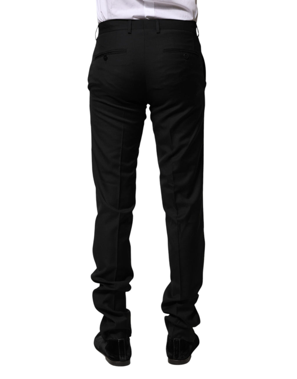 Dolce & Gabbana Black Dress Pants for Men side view