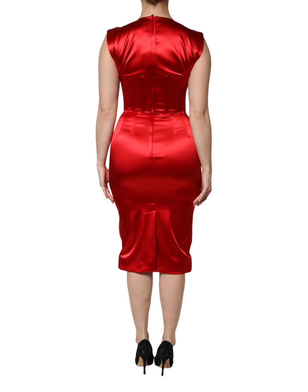 Dolce & Gabbana Red Sleeveless for Women side view