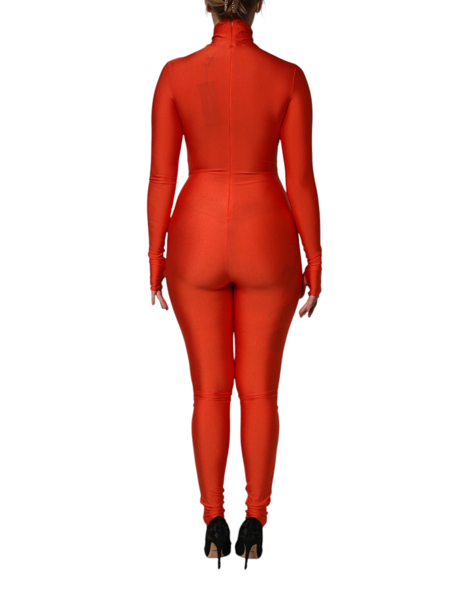 Dolce & Gabbana Red Jumpsuits for Women side view
