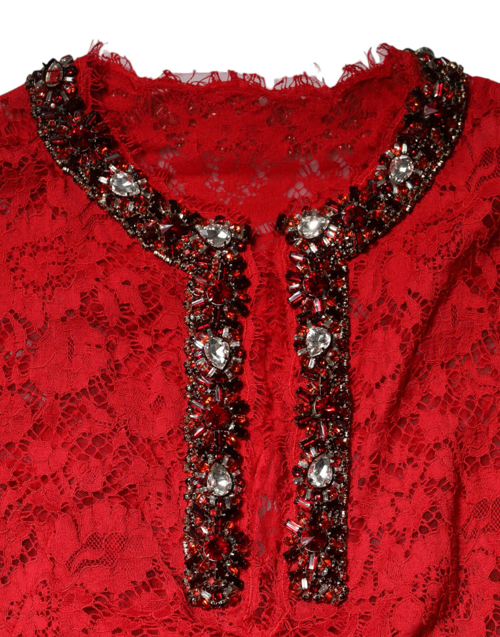 Dolce & Gabbana Red Long Dress for Women additional view