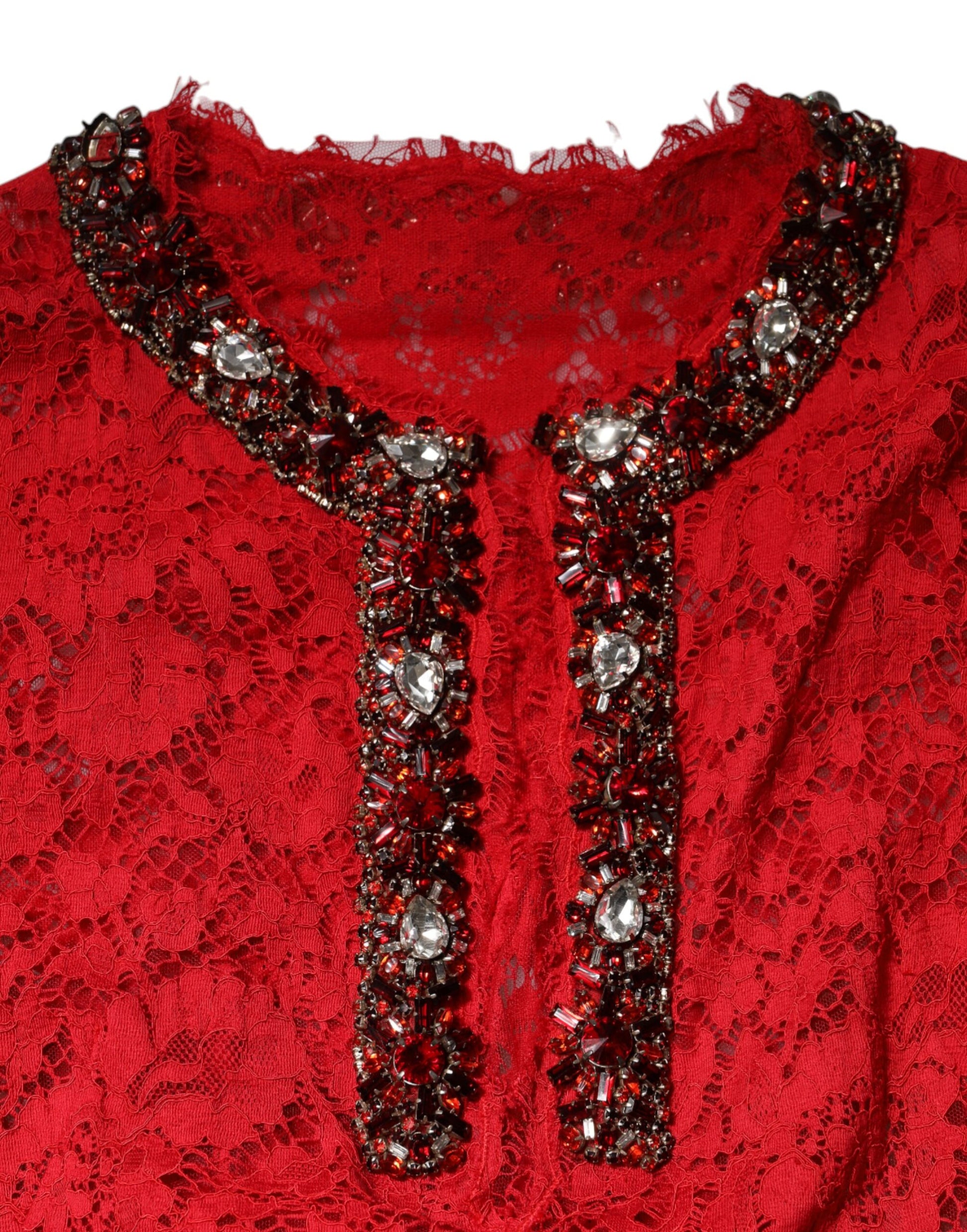 Dolce & Gabbana Red Long Dress for Women additional view