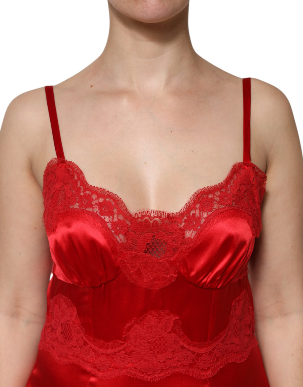 Dolce & Gabbana Red Long Dress for Women additional view