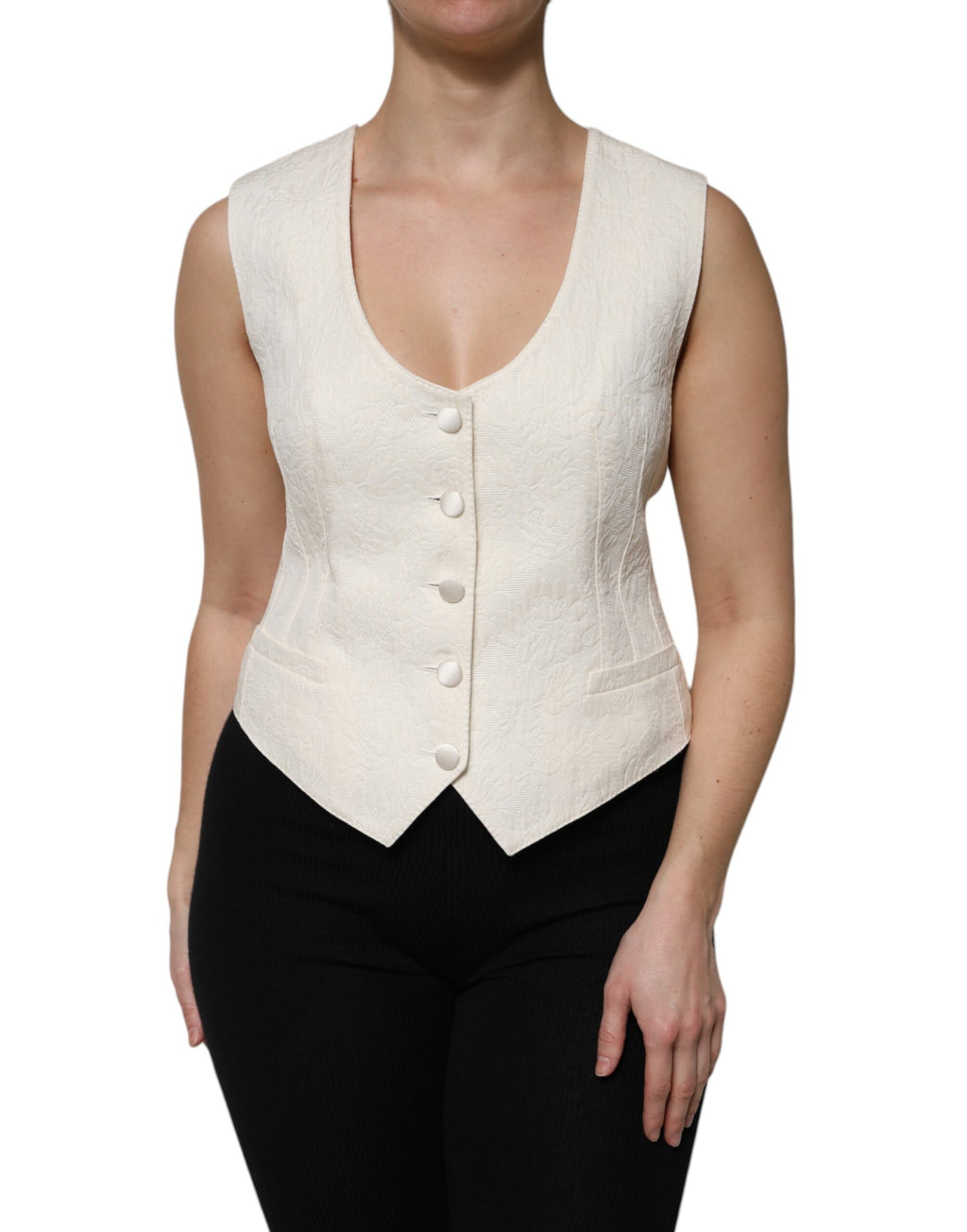 Dolce & Gabbana White Waistcoats for Women