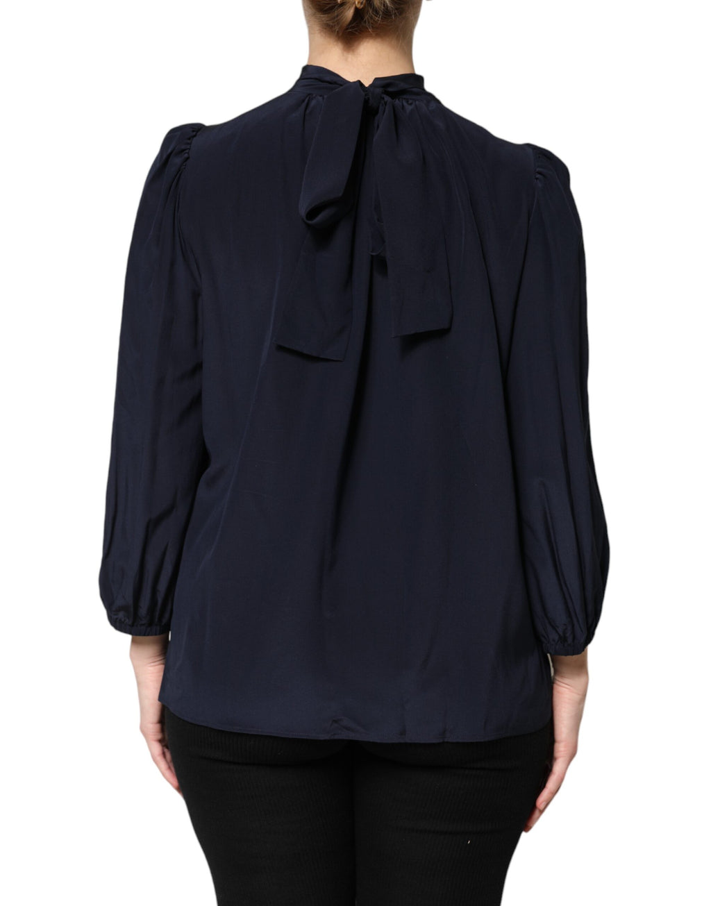 Dolce & Gabbana Blue Blouse for Women side view