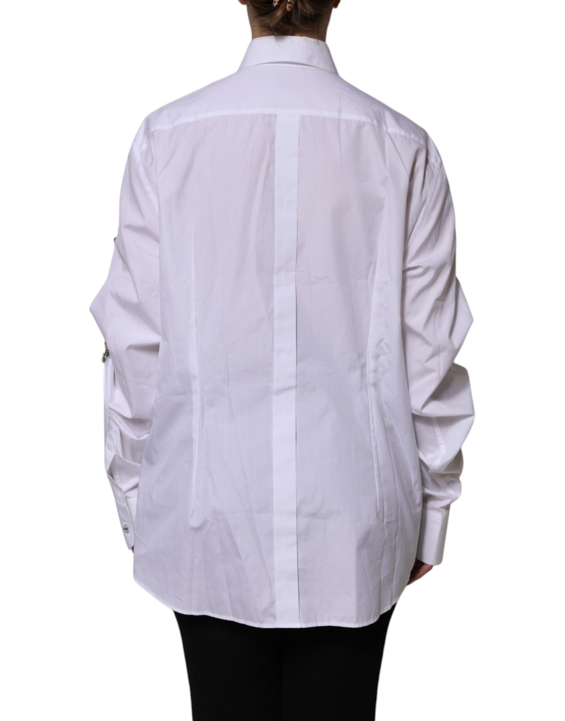 Dolce & Gabbana White Blouse for Women side view