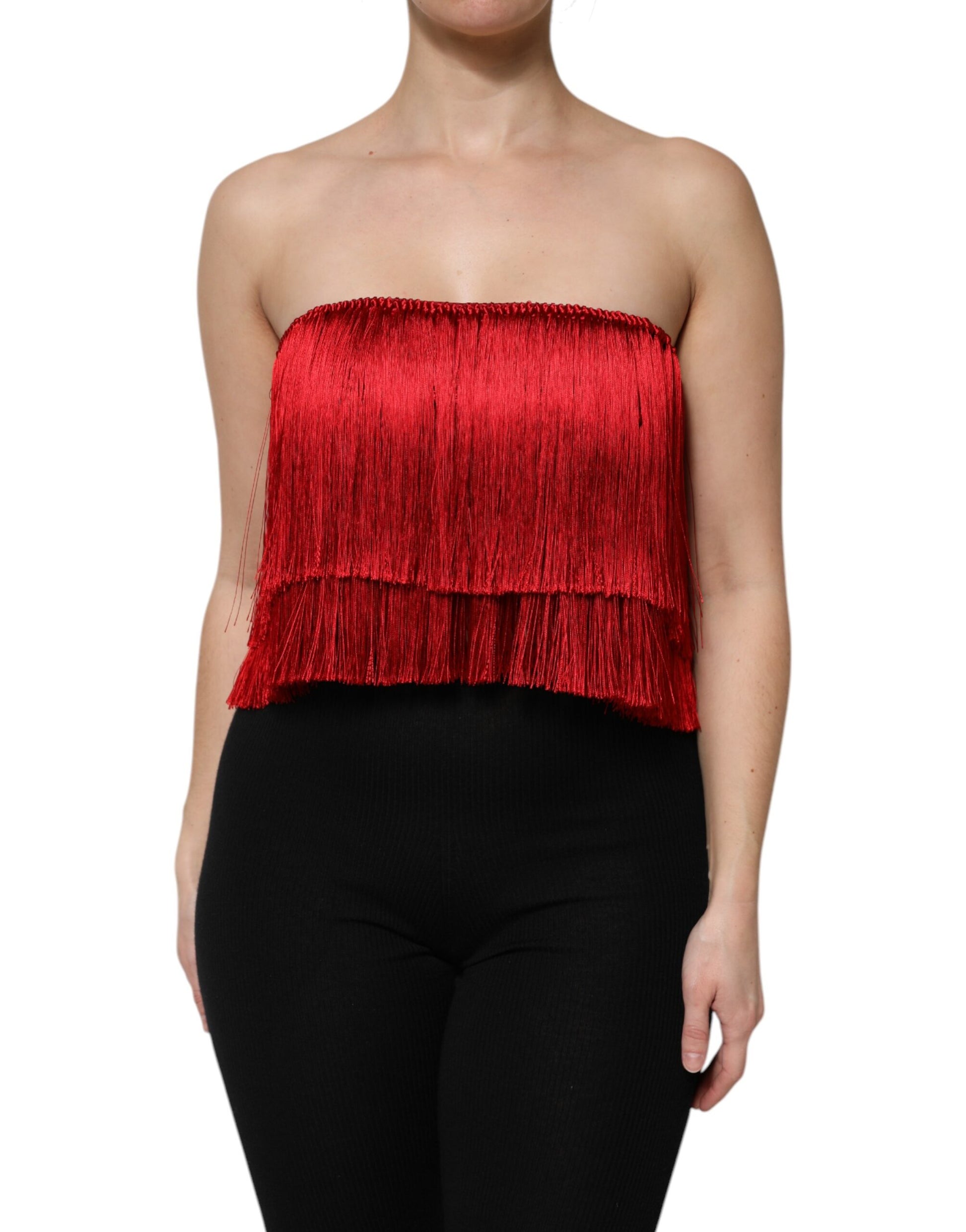 Dolce & Gabbana Red Tank Tops T for Women alternate view