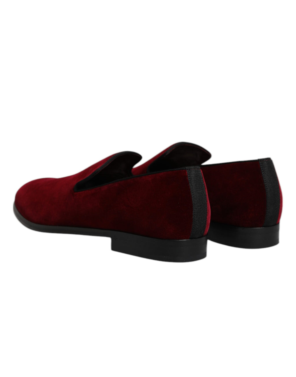 Dolce & Gabbana Red Slip On Loafers for Men additional view