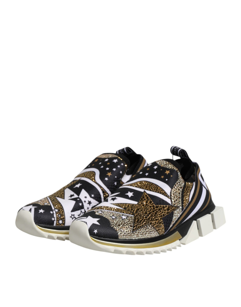 Dolce & Gabbana Multicolor Low Top Sneakers for Men side view