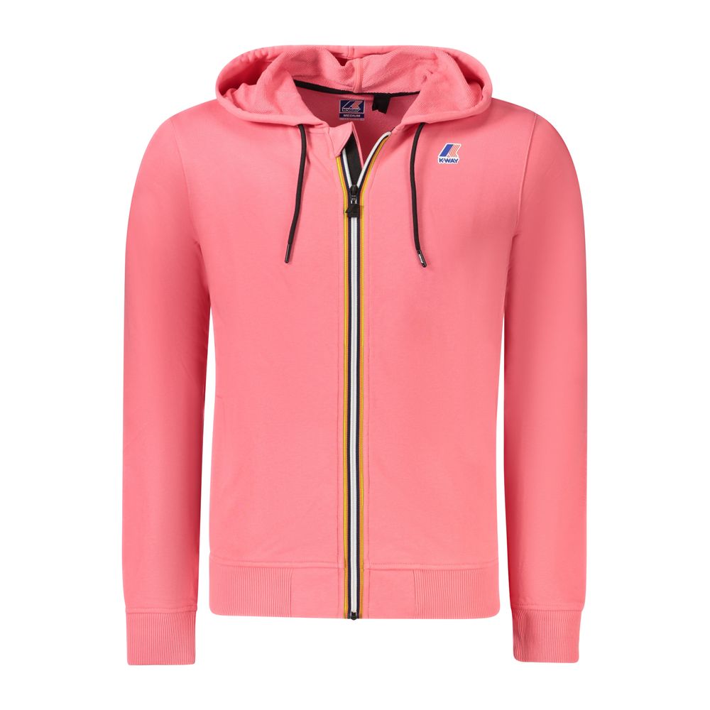 K-WAY Pull Rose Coton Homme