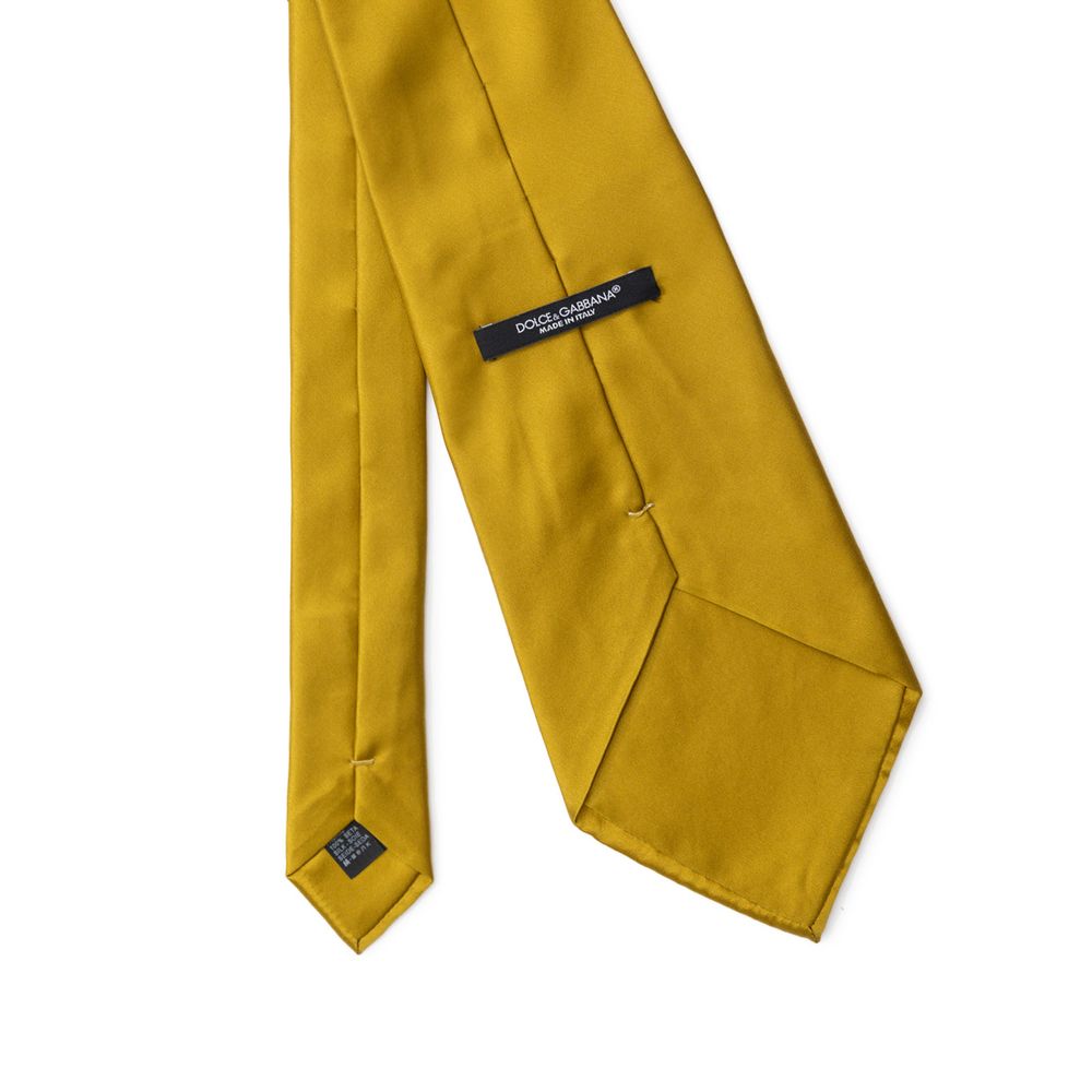 Dolce & Gabbana Yellow Ties for Men alternate view