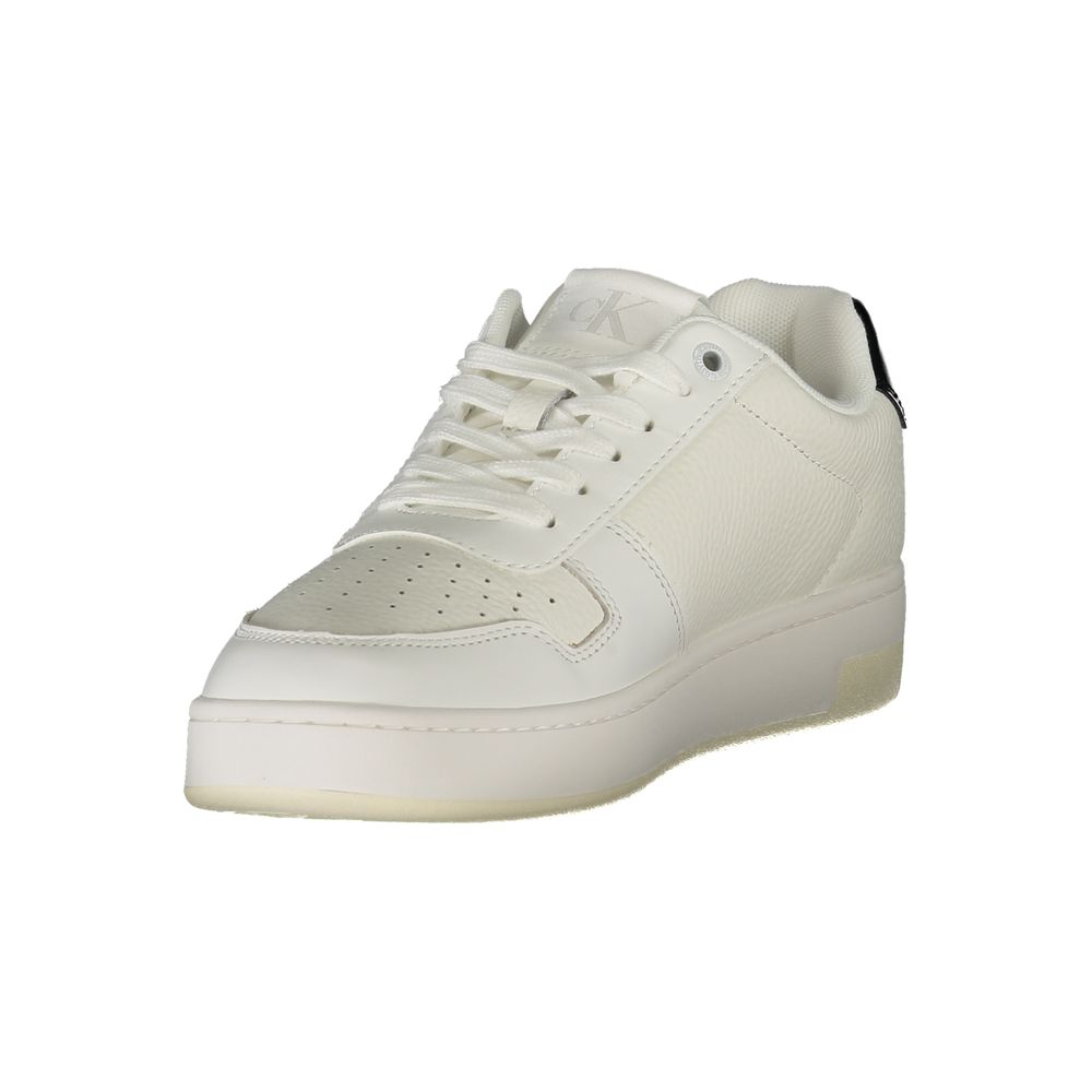 Calvin Klein White Athletic Sneakers for Women detail view