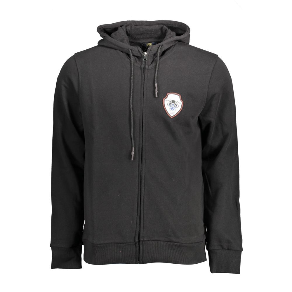 Cavalli Class Black Cotton Men's Hoodie