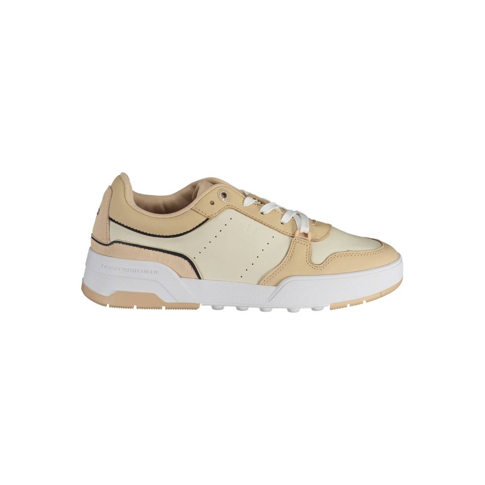 Tommy Hilfiger Beige Athletic Sneakers for Women