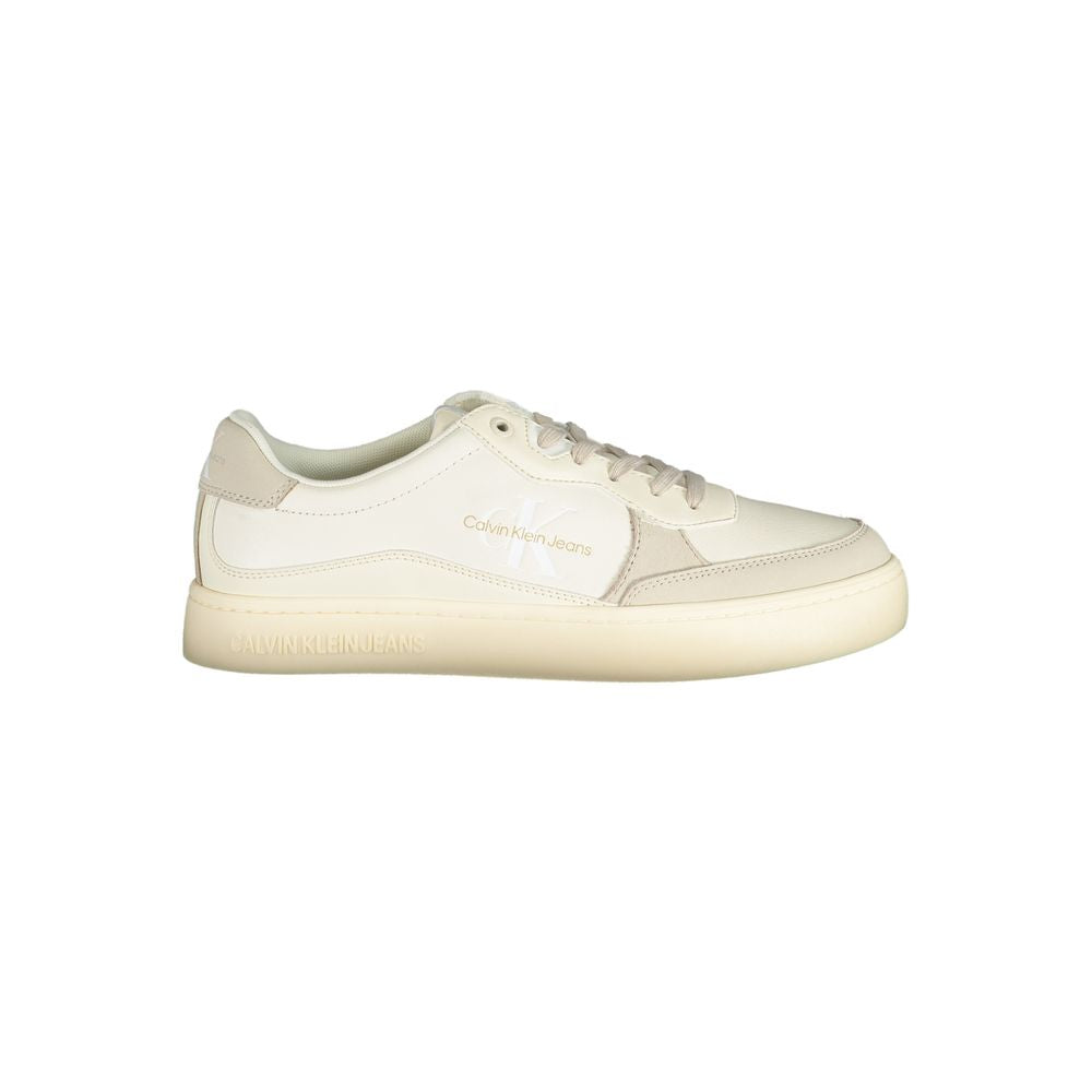 Calvin Klein White Athletic Sneakers for Men