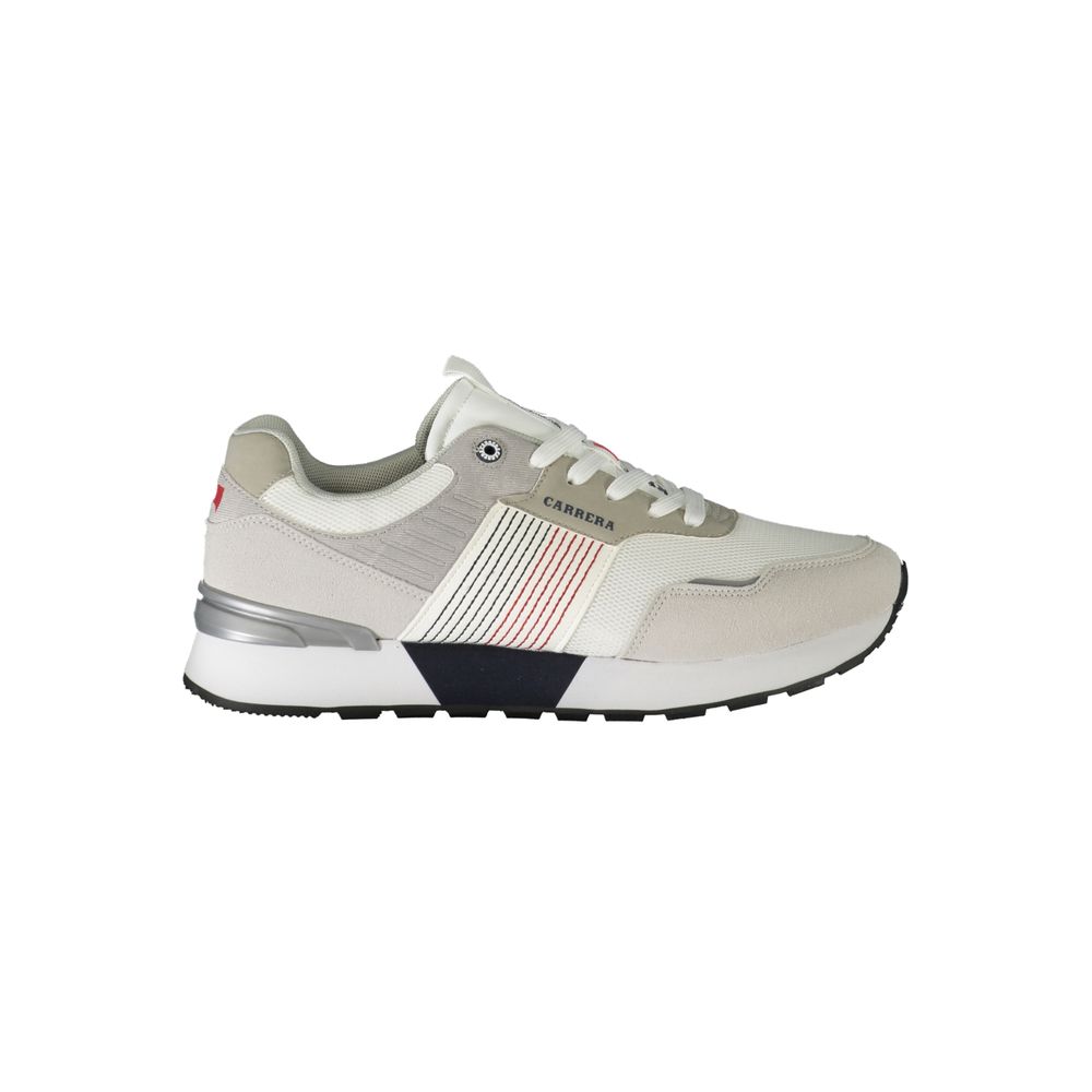 Baskets Carrera blanches en polyester