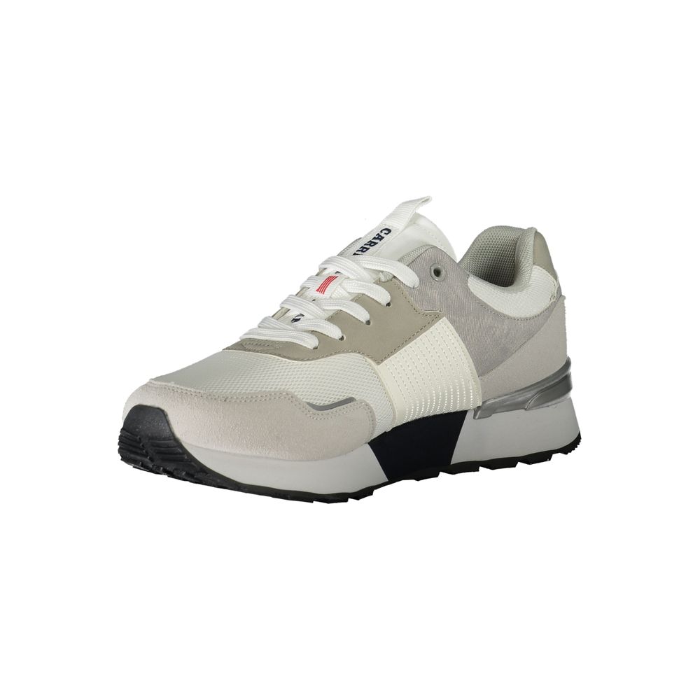 Baskets Carrera blanches en polyester