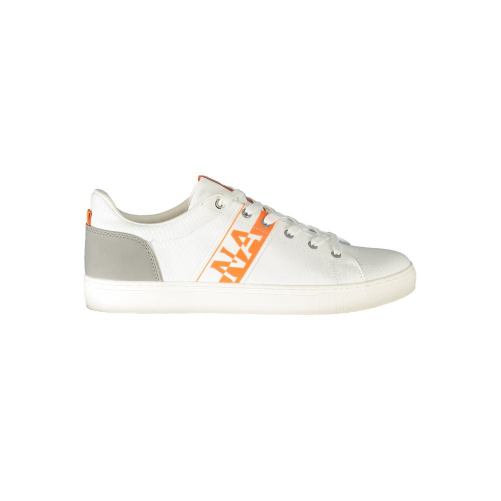 Napapijri White Athletic Sneakers for Men