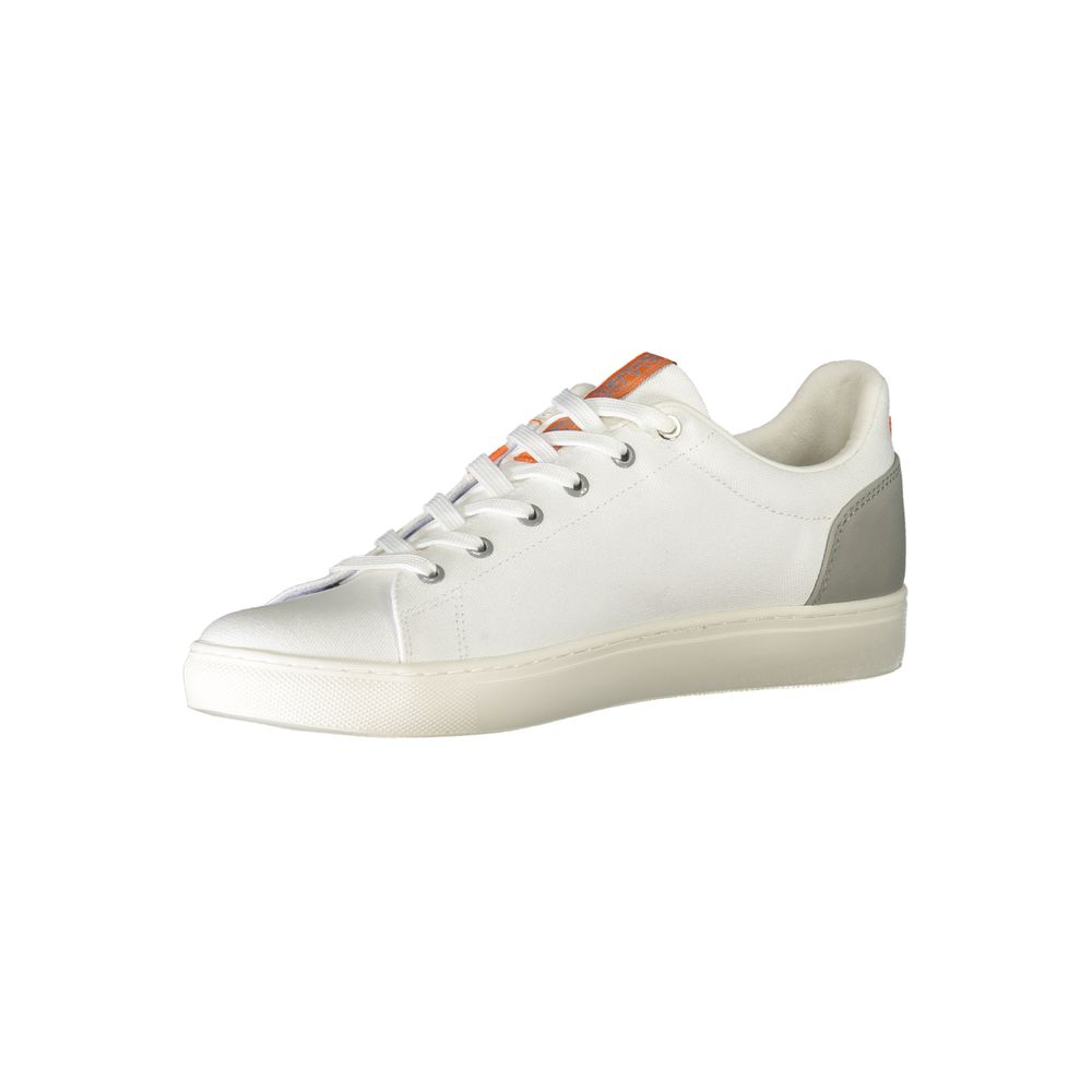Napapijri White Athletic Sneakers for Men detail view