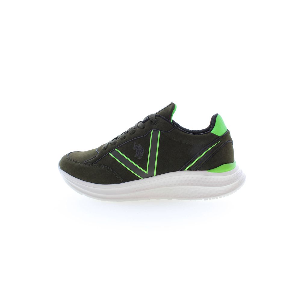 U.S. POLO ASSN. Green Athletic Sneakers for Men alternate view