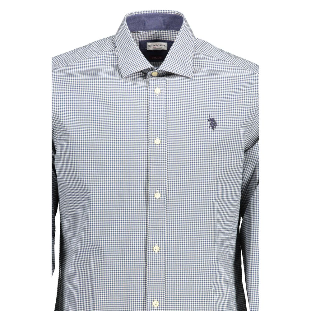 U.S. POLO ASSN. Blue Dress Shirt for Men detail view