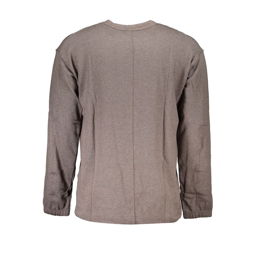 Calvin Klein Marrone Coton Sweat-shirt Homme